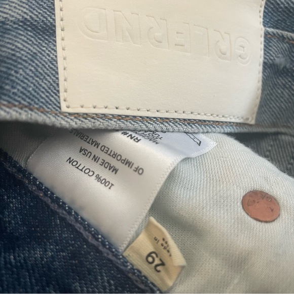 GRLFRND Dark Blue Jean Shorts - Picture 7 of 8